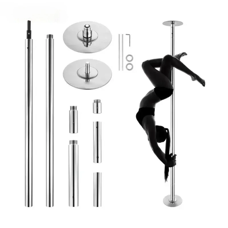 

SIHAO Removable Dancing Pole Easy To Install 45mm Professional Dancing Pole Kits Yoga Exercise Club Equipment for Home