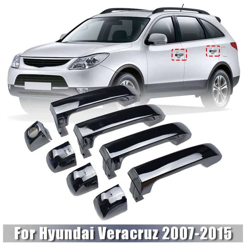 

Exterior Door Handle With/Without holes 82651-3J010 82661-3J010 for Hyundai Veracruz 2007 2008 2009 2010 2011 2012 2013 - 2015