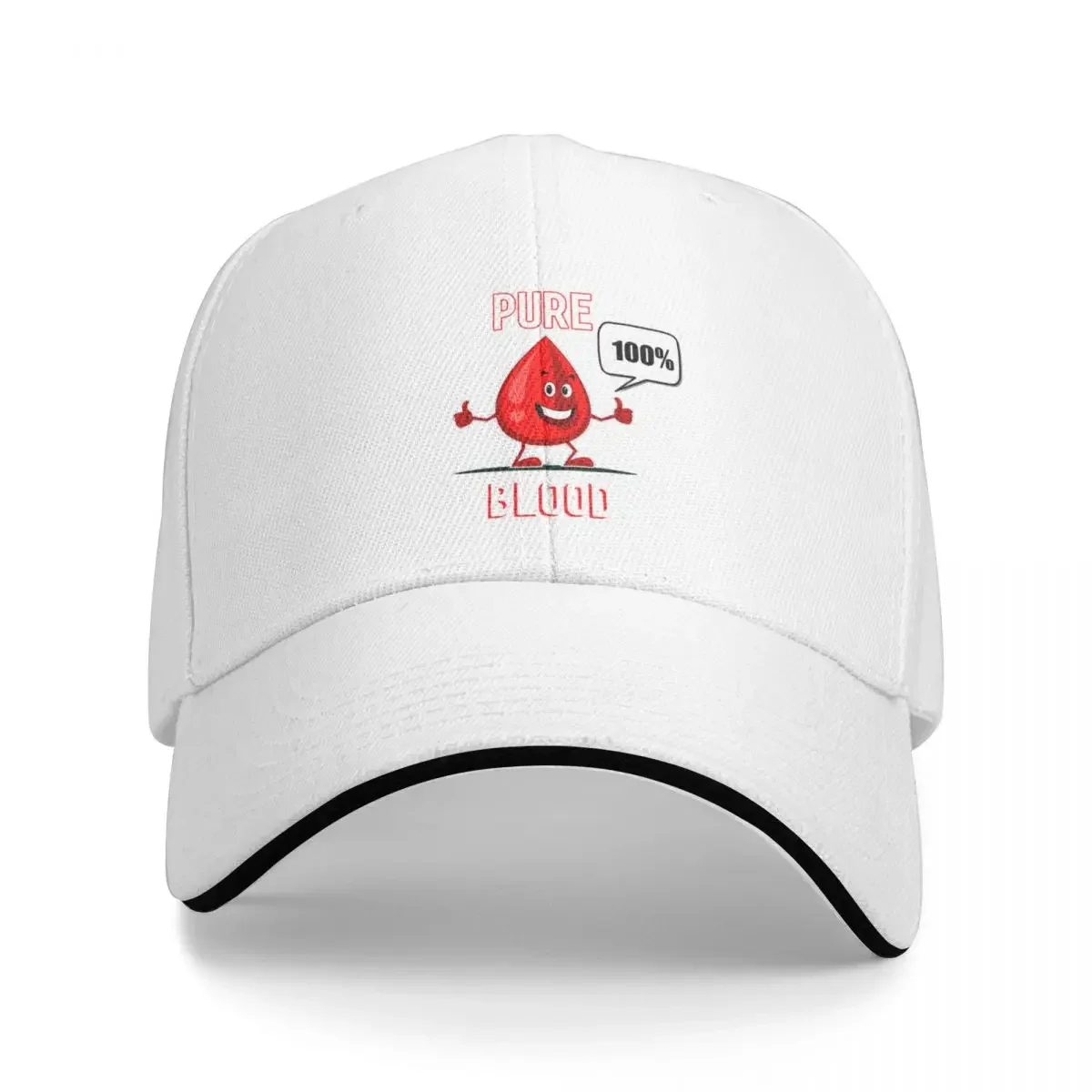 100% Pure Crimson Blood Drop Cap Baseball Cap cap kids hat mens tennis Women's