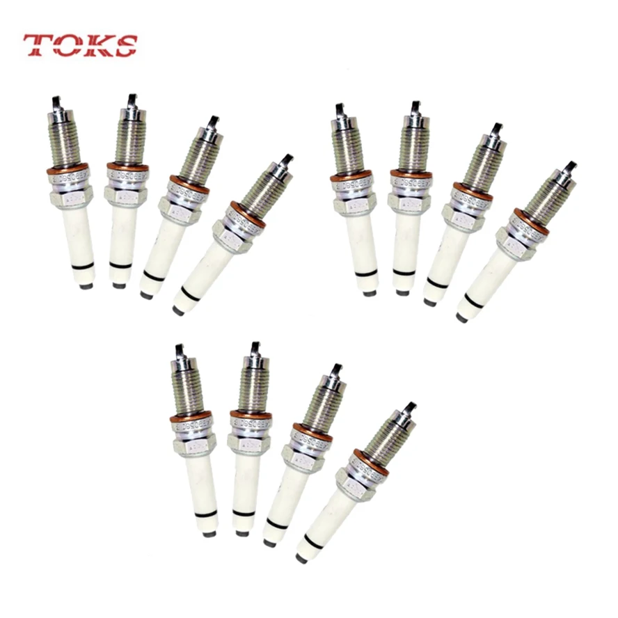 12pcs 04E905601B Iridium Spark Plug fit for VW Beetle Golf Jetta Santana Gran Lavida Polo fit for Audi A1 A3 Q3 1.4 1.6