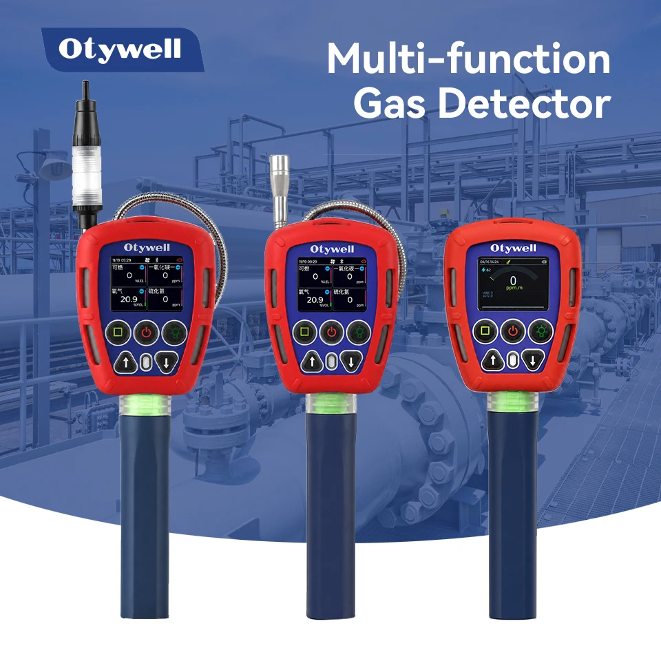 CE Certified Industrial Gas Leak Detector Multi-mode Precision Mining Methane With Extension Probe Rod Explosion-proof G