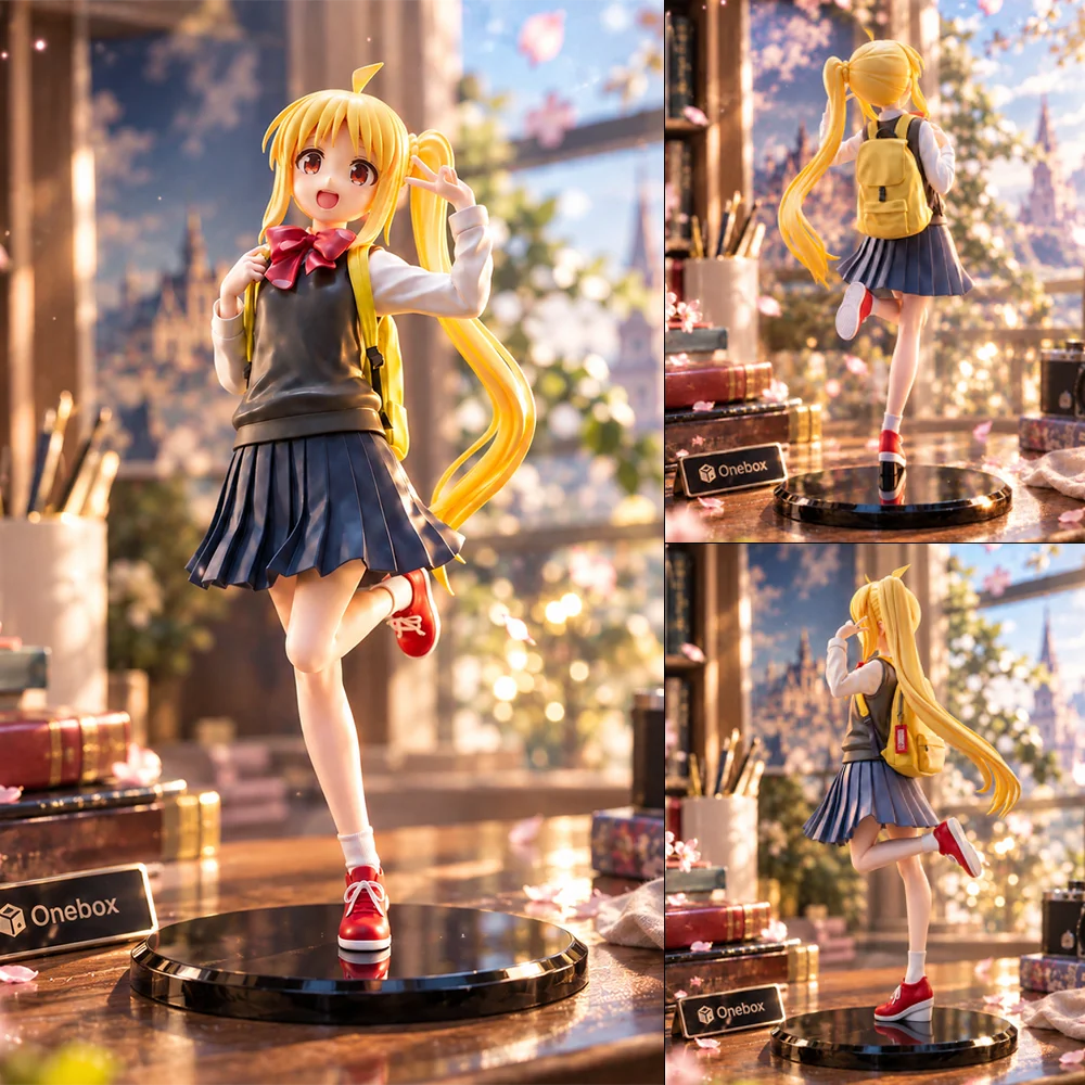 1pc Bocchi The Rock Nijika Ijichi Anime Figure Cute Girl PVC Statue Collectible Model Toy Desktop Ornament Car Decoration Gift.