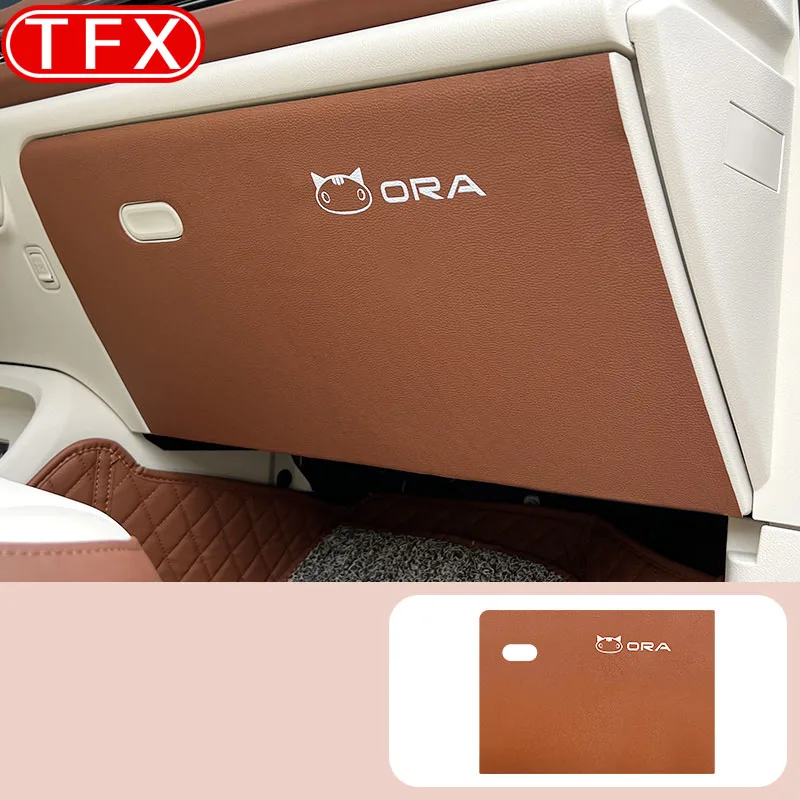 For ORA Funky Cat 2021-2023 Funky Cat GT Car Door Anti Kick Pad Passenger Seat Anti Kick Inner Protective Pad Auto Accessories