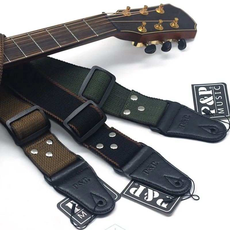 Adjustable Guitar Strap Acoustic Folk Guitar Belt for Acoustic Electric Bass Guitar Musical Accessories