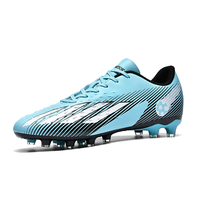 Professional Football Boots Long Spike Soccer Field Cleats Teenager's Anti-slip Training Sneakers Men's High Quality Footwear