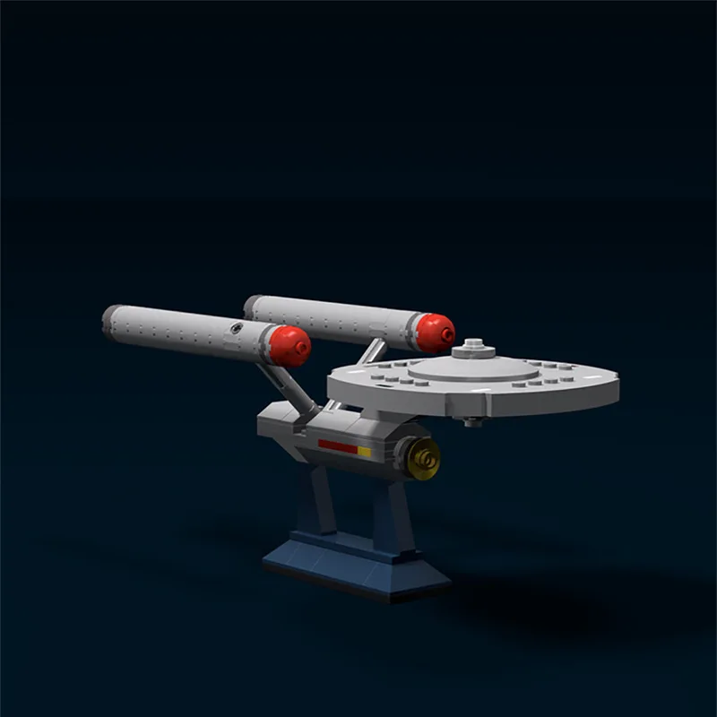 MOC Space Ship Aviation Bricks Assembly Model Creative Collection Bricks Toys Festive Gifts