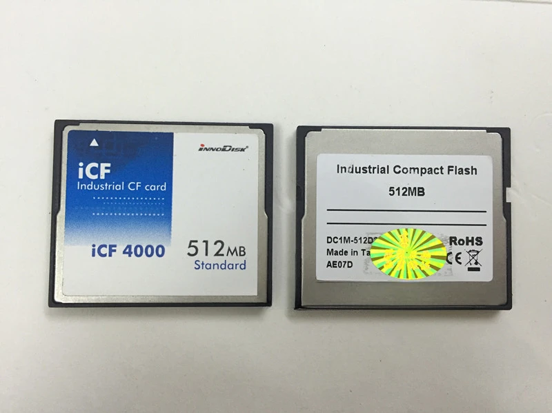 INNODISK CF Card 512MB Industrial ICF4000 Industrial Edition Room Temperature Storage Card