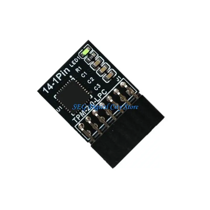 

U75B TPM2.0 Security Module 14Pin LPC Computer Connection Adapter Supporting TPM2.0