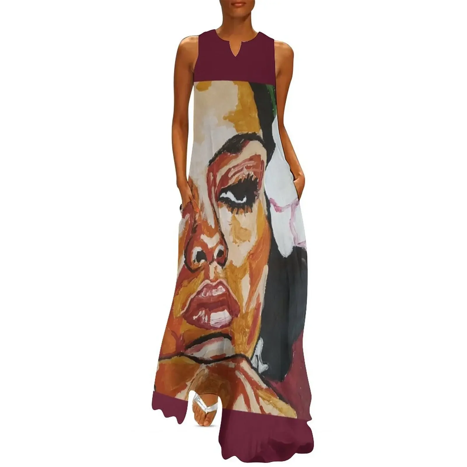 

Diana Ross Long Dress women's summer dress 2025 african dresses for woman evening dress women summer korean women