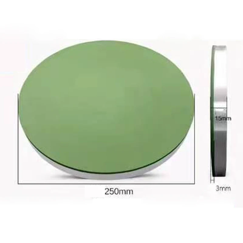 250mm 10" Zoll Diamant-Schleifscheibe ohne Mittelloch, Polier- und Schleifplatte für Scheren- und Messerschärfen – Detail 1
