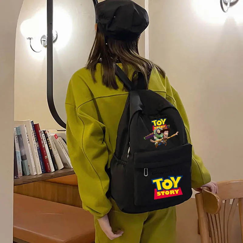 Disney Toy Story Women Backpack Nylon Large Capacity Back To School Backpack Girls' School Teenager Backpack Travel Backpacks