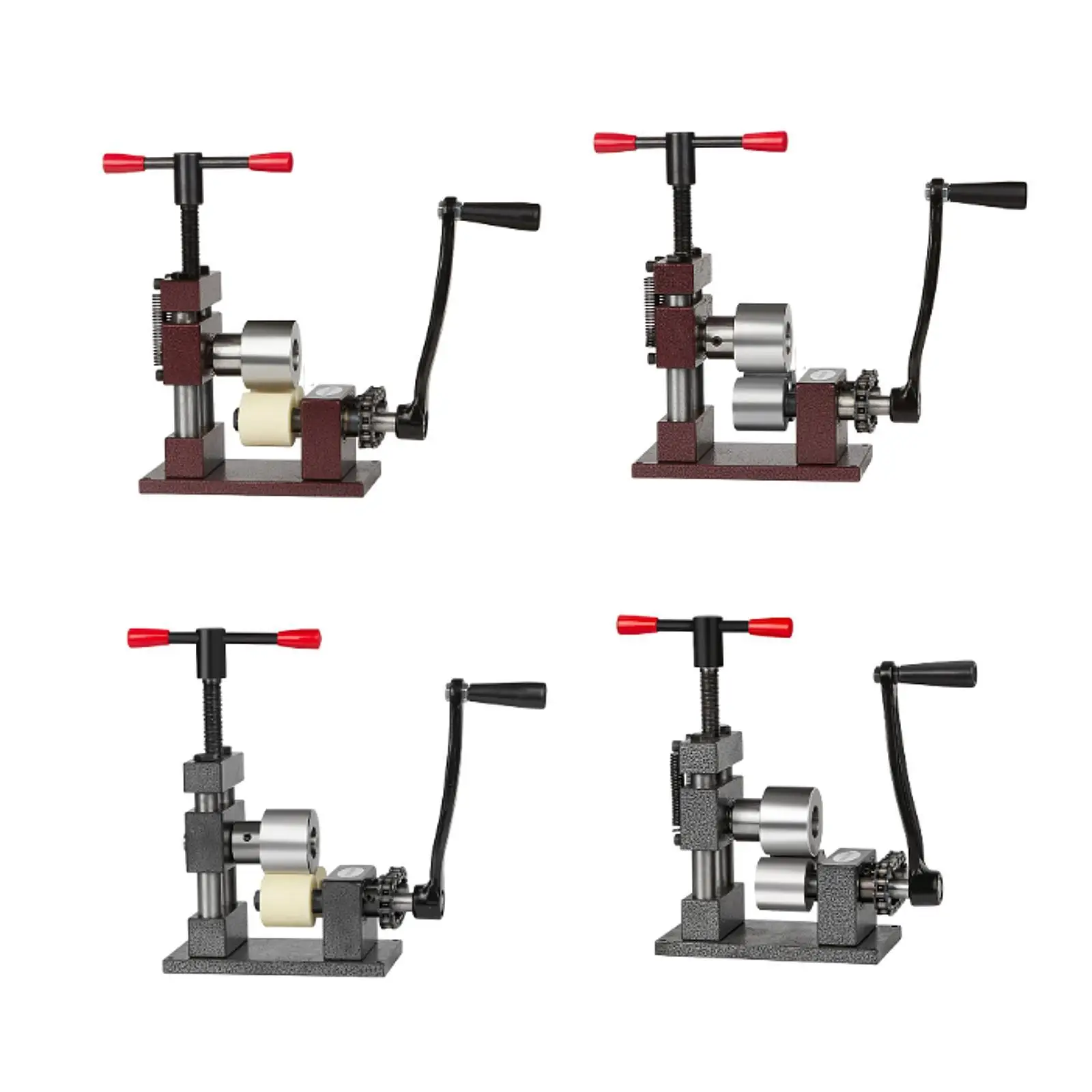 Rolling Mill Machine Metal Compact Forming Machine Sturdy Easy to Use Jewelry Press Tool for Bracelets Jewelers Earrings Shaper