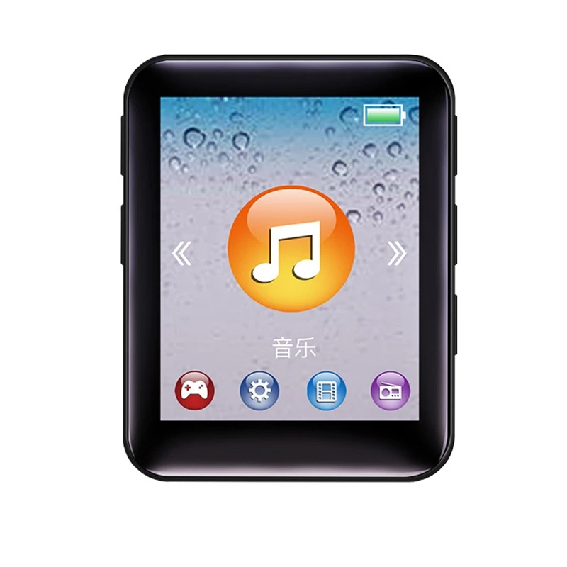 AABFK 1.8 Inch MP3 Player Button Music Player 4GB Portable Mp3 Player with Speakers High Fidelity Lossless Sound Quality