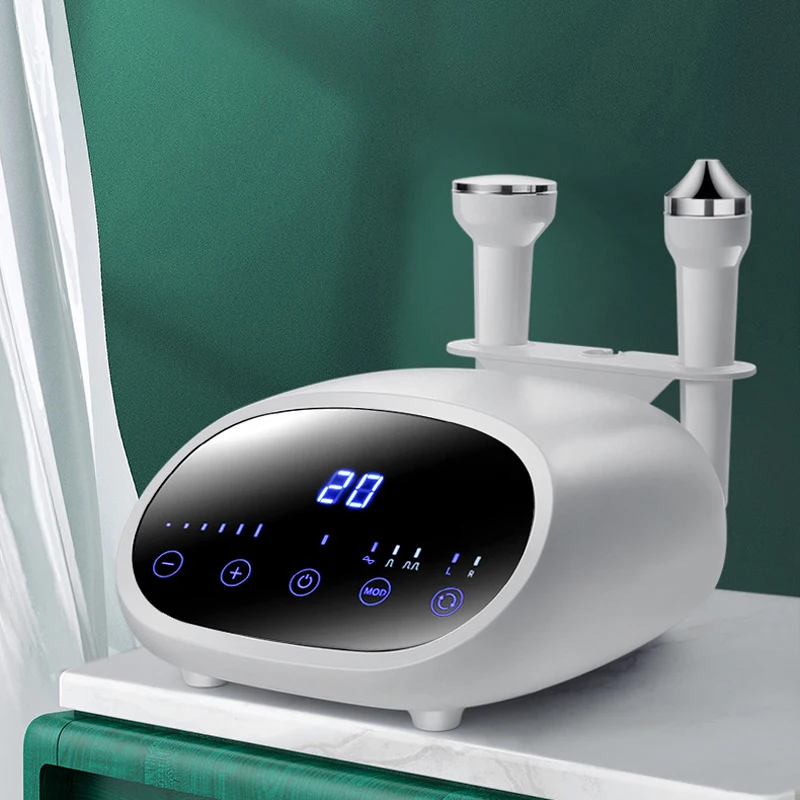 2 in 1 Nieuwste Ultrasone Lifting Schoonheid Machine Anti-aging Rimpel Verwijderen Trillingen Massage Apparaat Thuisgebruik voor Lichaam Gezicht oog