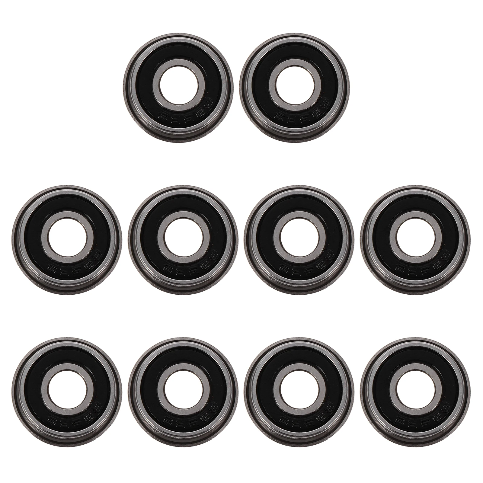 

10pcs F6952rs Bearings 5x13x4mm Miniature Deep Grove Ball Bearings Carbon Steel Smooth Surface Long Life Hardware