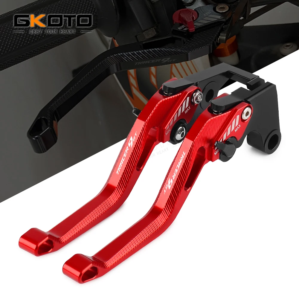 

For Yamaha Tracer 9gt TRACER 9 GT 2021 2022 Motorcycles Adjustable 5D Handlebar CNC Aluminum Short Brake Clutch Levers