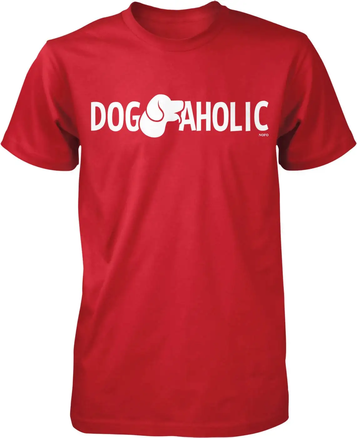 Dogaholic Dog Lover Obsessed Men's T shirt NOFO_01233