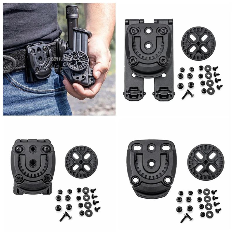 Hunting CNC Custom Tactical for Tek-Mount MINI Quick Connect Mounting System for Knife Sheath Holster Clip Equipment Tek-Lok