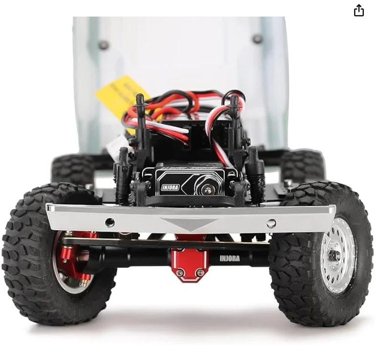 7.4V 11Kg 0.059 Detik Servo Mikro Tanpa Biji Servo Kemudi RC untuk 1/24 Axial SCX24 C10 JLU Bronco RC Mobil Perayap TRX4M Bagian Peningkatan