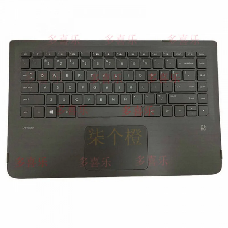 ZZMM   New For HP Pavilion X360 13-S Series Palmrest Top Case w/ US Keyboard & Touchpad