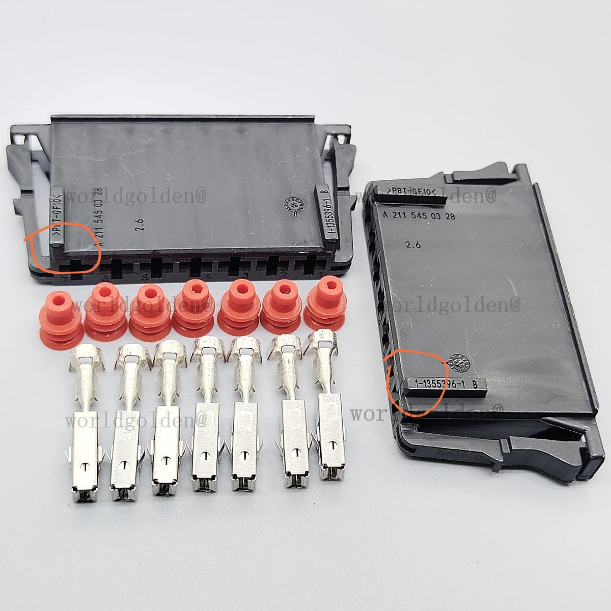 1‑929149‑1 A0375453528 7Pin Connector Kit for Universal Vehicles Cabin Control Troubleshooting Fix car connector