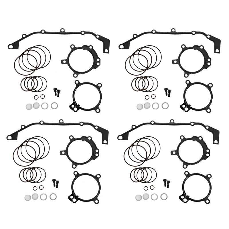 

4X for Bmws Dual Vanos O-Ring Seal Repair Kit E36 E39 E46 E53 E60 E83 E85 M52Tu M54 M56