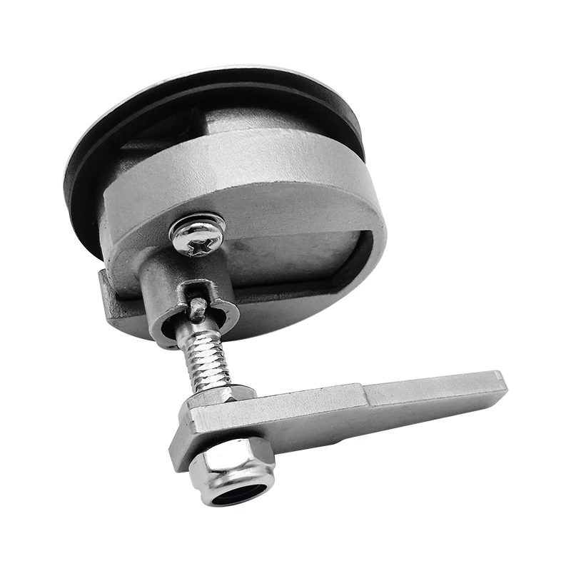 Marine Hardware Stainless Steel Turning Lock Flush Pull Lift Handle Locker Hatch Latch