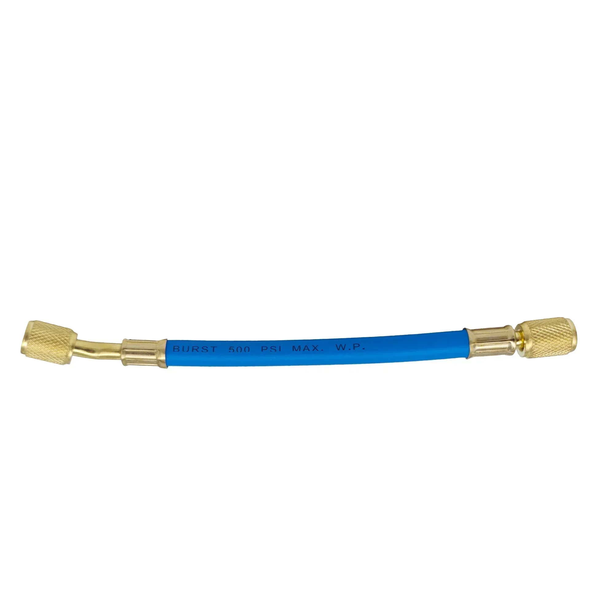 2-Inch 1/4 NPT Port Refrigerant Fluorinated Tube with Ejector Pin for R12 R22 Oil Filling, Leak Detection and Dosing