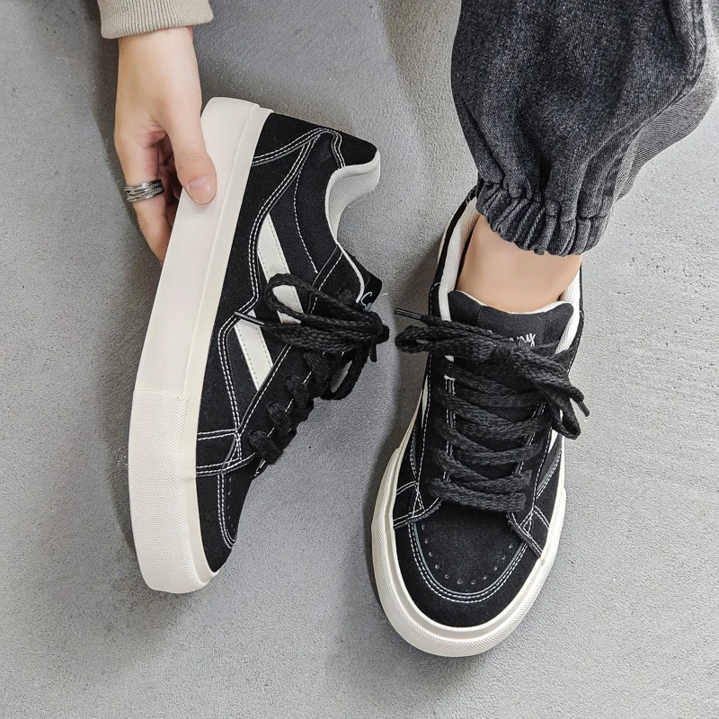 

Best Seller New Style Skate Shoes Spring and Summer New High Quality Microfiber Surface German Training Board Shoes Men's Shoes