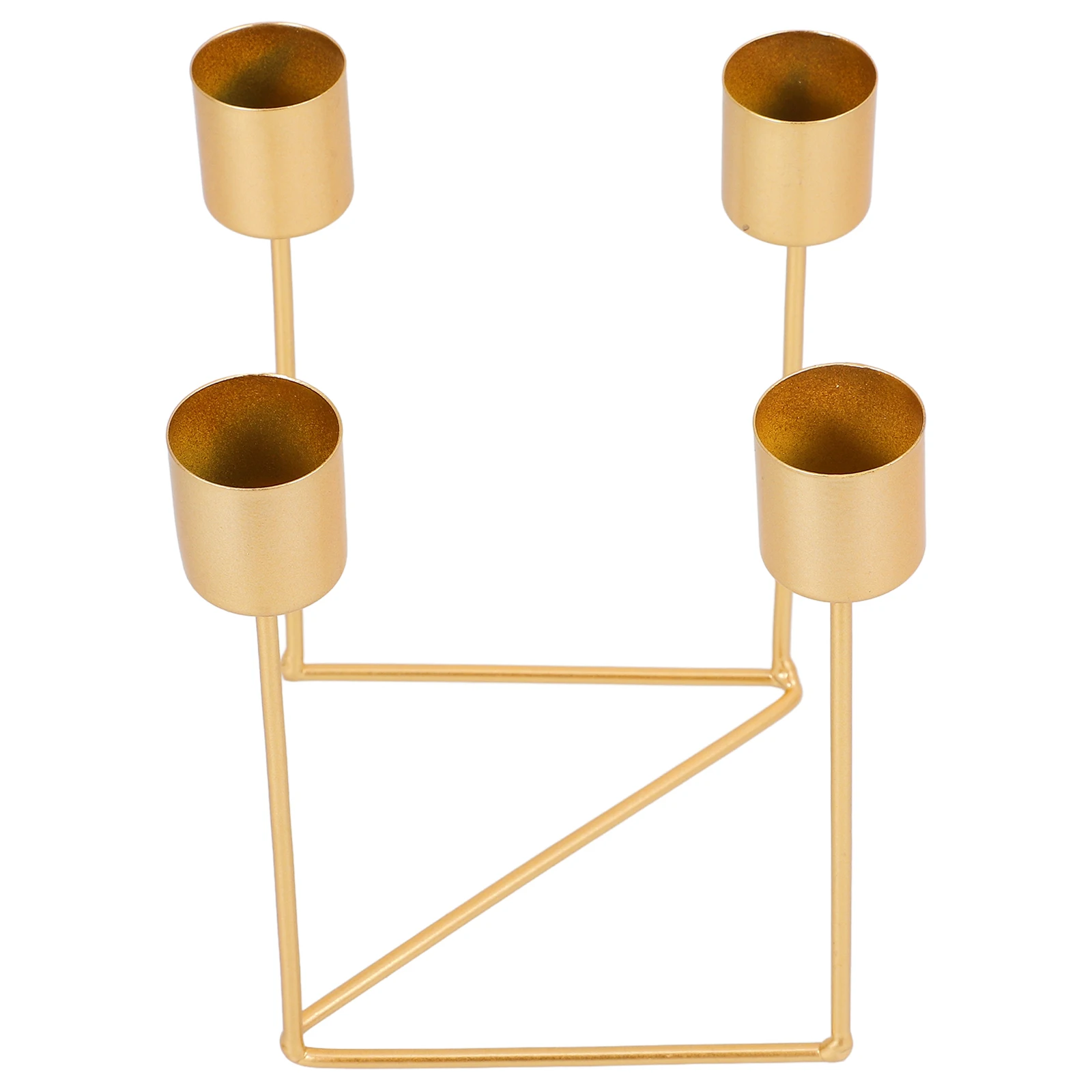 

Retro Taper Holder Advent Stand Beautiful Desktop Decoration for Holiday Scene Layout Iron Candlestick