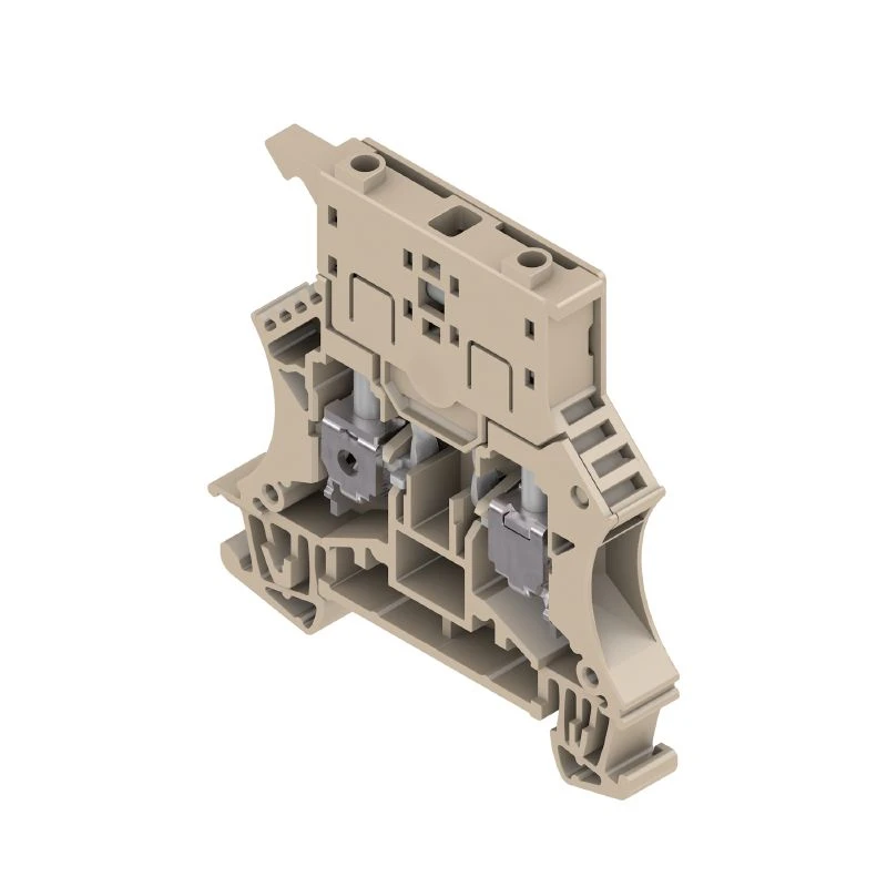 1011000000 Terminal Block WSI 6 Fuse Terminal, Screw Connection, Dark Brown Connector Genuine Original In Stock