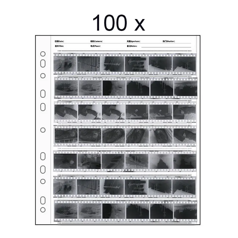 

Negative Film Bag 135 Films Storage Bag Negatives Film Pages 135mm 120 Film Slide Acid-free Preservers Storage Bags