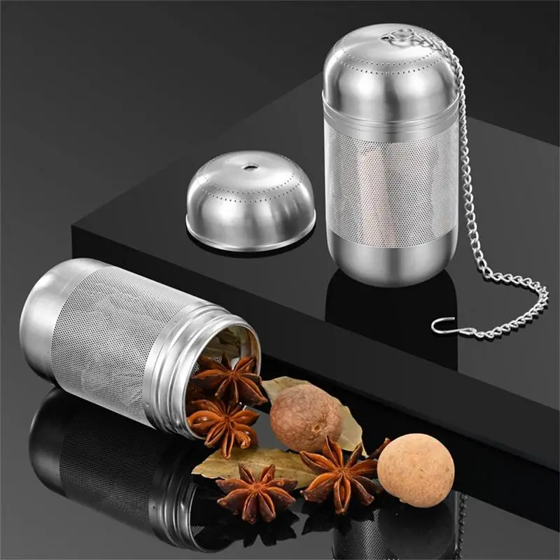 

Tea Strainer Stainless Steel Tea Infuser Teapot Fine Mesh Coffee Filter Tea Leaves Seasoning Ball Strainer Leaf Tea Steeper