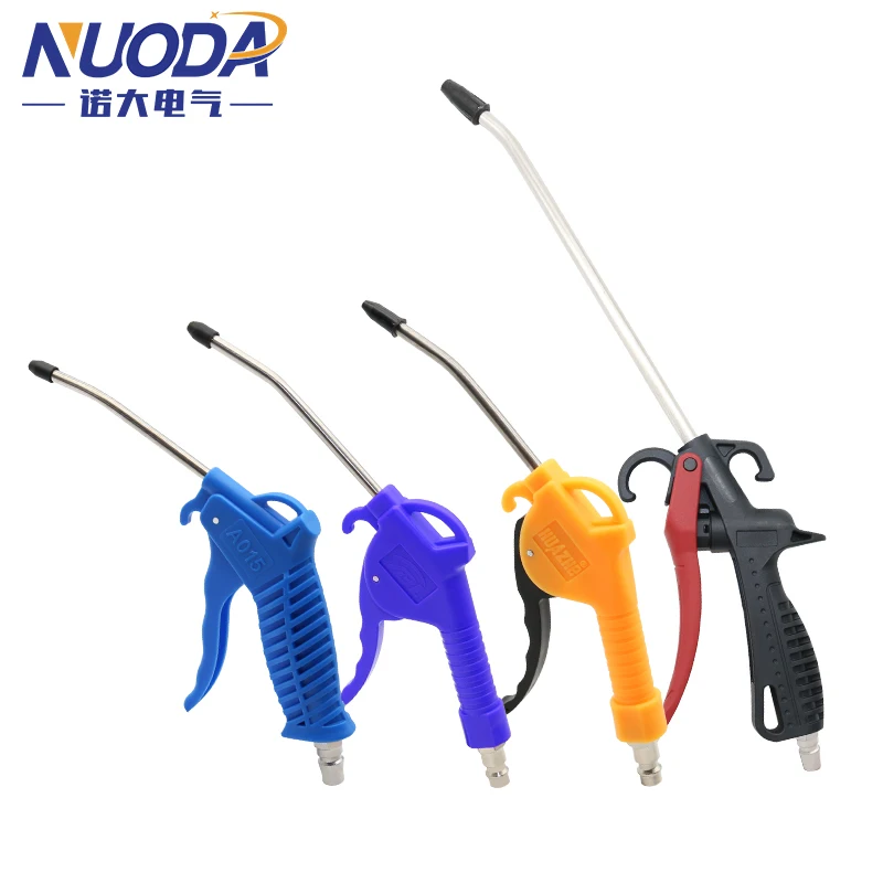 

NUODA Pneumatic Air Blow Gun EU And Japan Type Blowing Airsoft Guns Cleaning Tool Dust Spray 1/4" Port Duster Clean