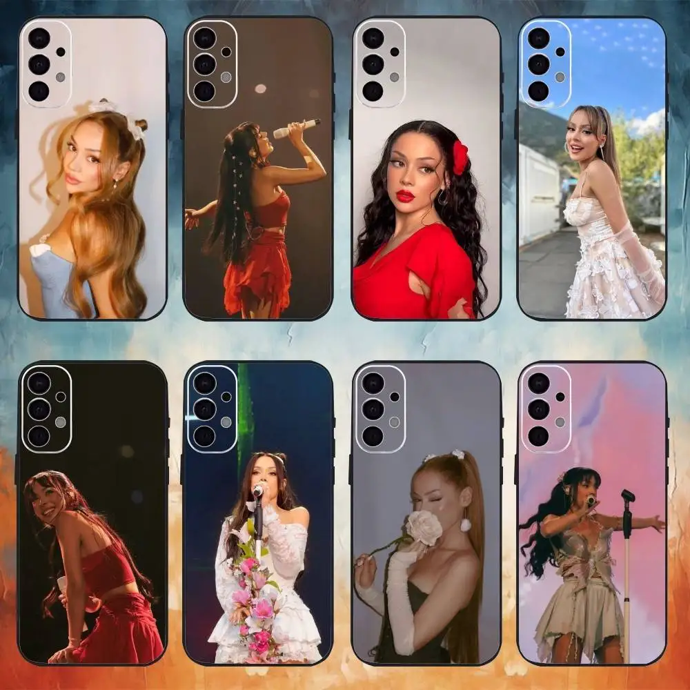 

A-Ayliva Singer Phone Case For Samsung S25,S24,S21,S22,S23,S30,Ultra,S20,Plus,Fe,Note,10,9,5G Black Cover