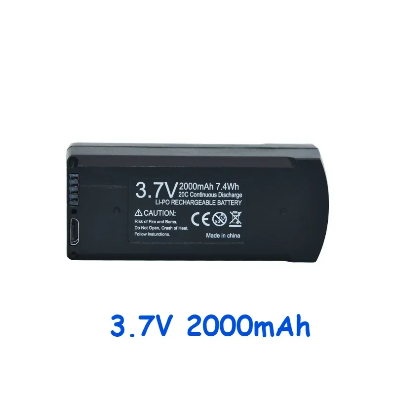

Новая LiPo батарея V168 Pro Max 7.4V 3000mAh, совместимая с V168 V198 GPS 8K 3.7V 2000mAh, для дронов, запасная батарея для зарядки