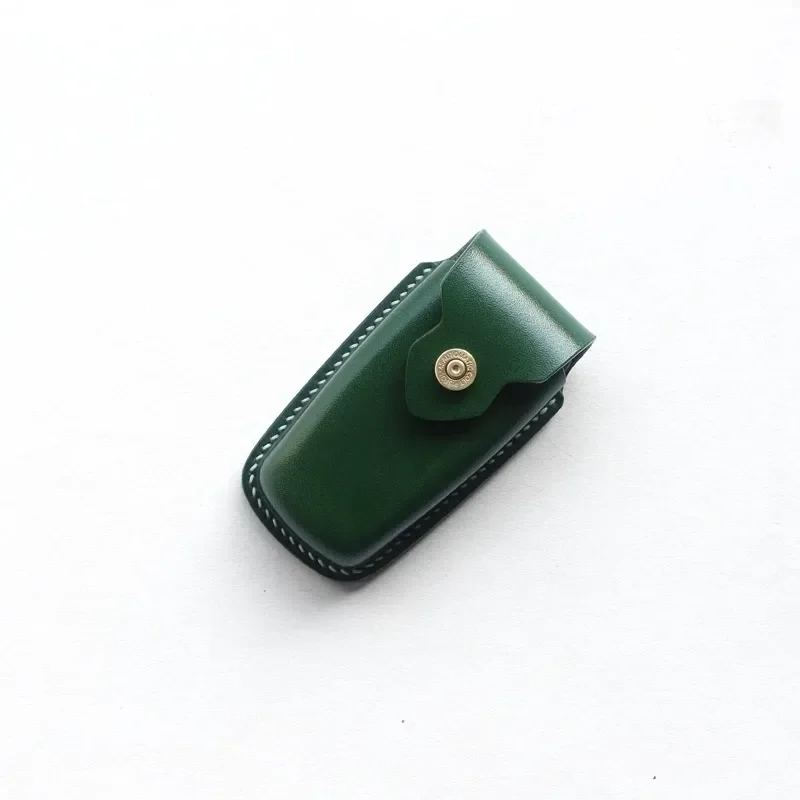 for hjkl Leather Key Case for Audi A4L A5 Q5L Handmade 3D Texture All-inclusive Key Bag Cover Protector Shell