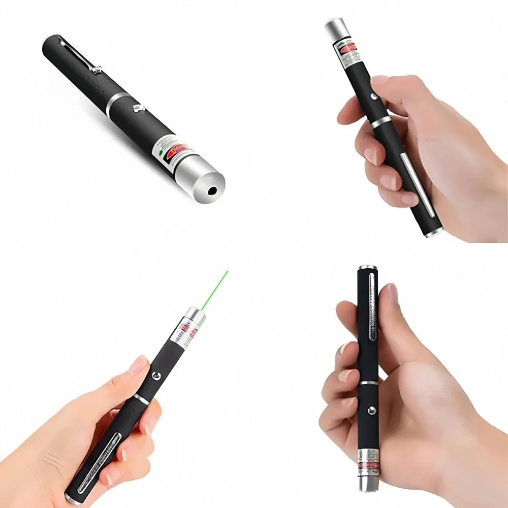 Juguetes para gatos, Mini puntero, luz verde, roja y azul, juguete láser para mascotas, bolígrafo interactivo para perseguir, linterna de entrenamiento con luz láser para gatos