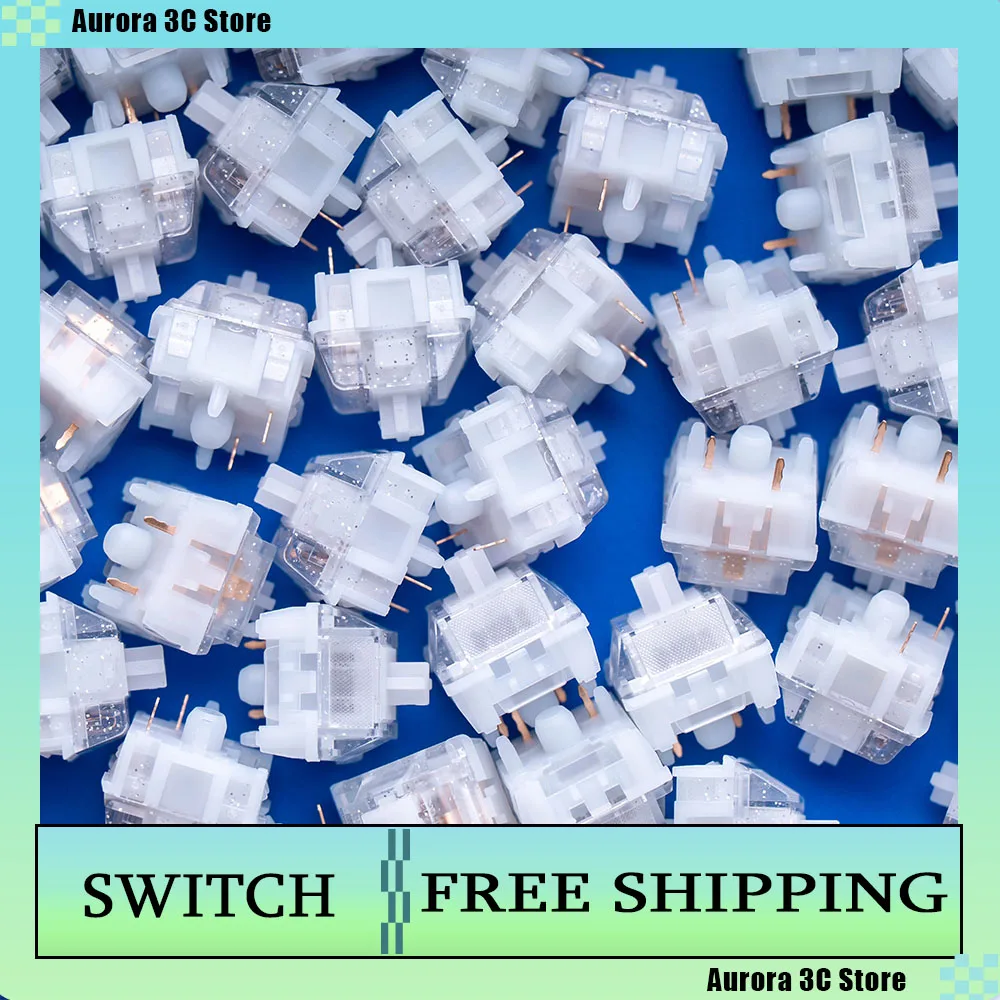 

Hmx Xllab водоразрывной переключатель 42 г/50 г Hydra тактильный переключатель светопропускаемость для механической клавиатуры 70/90/110 шт.