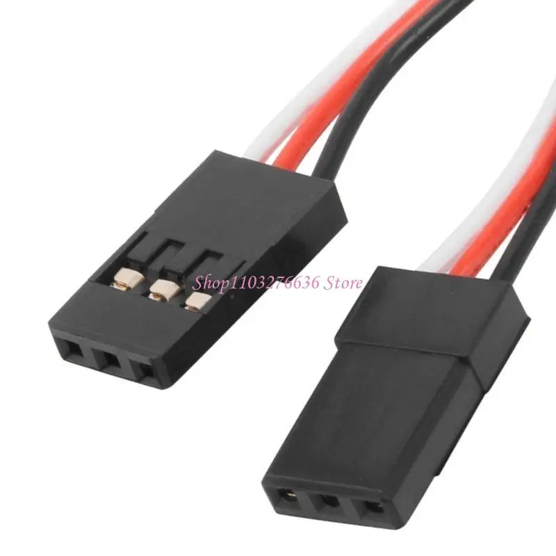R6FD 10pcs 10cm Quadcopter Extension Servo Futaba Male To Male Wire Cable RC