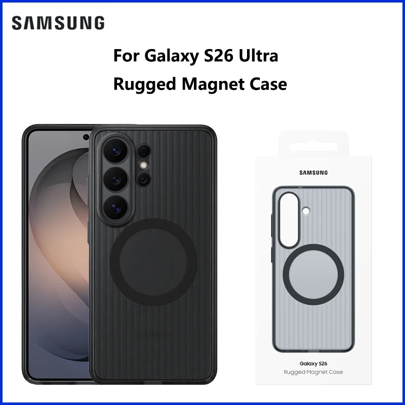 

Оригинальный прочный магнитный чехол для смартфона Samsung Galaxy S26 Ultra EF-RS948 с магнитной защитной функцией