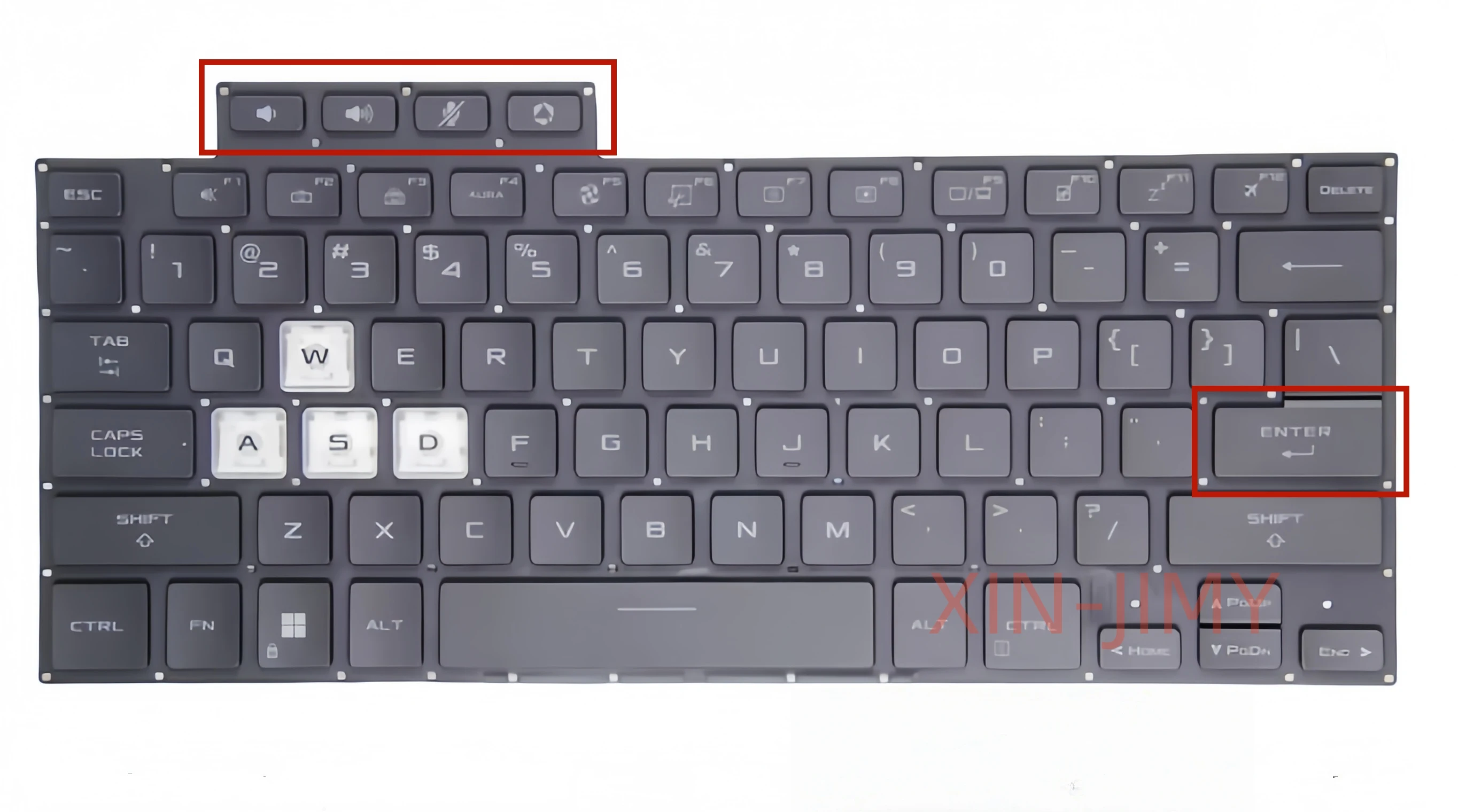 US layout Backlit Laptop Keyboard For Asus TUF Dash F15 FA516 FX516 FX516PR FX516P FX516PM FX516PE V202526CS1