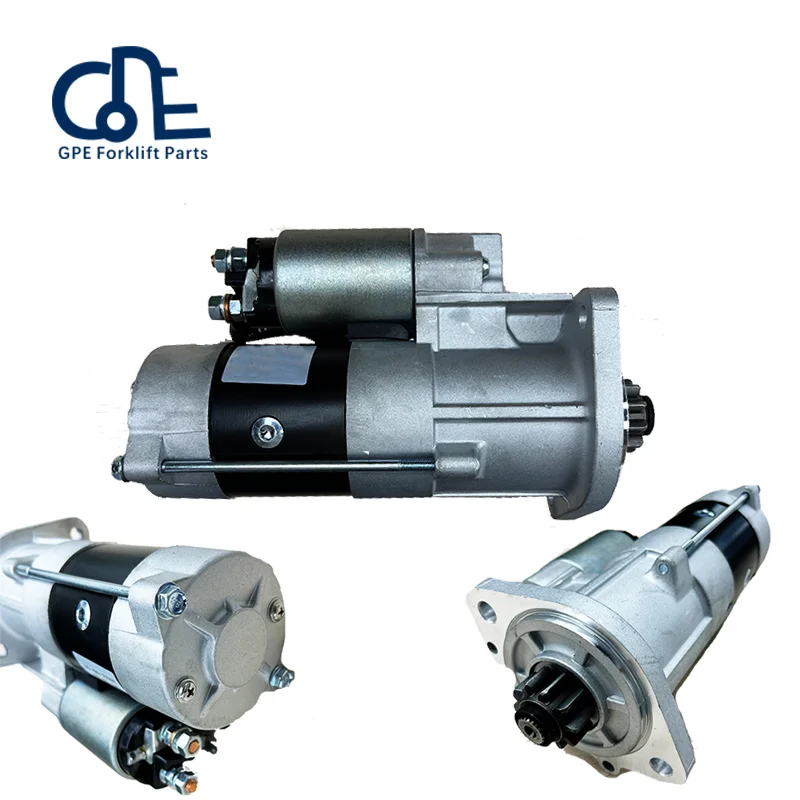 Forklift Replacement diesel engine spare parts 32A66-00100 32A66-00101 12V starter motor for  S4S S4E engine