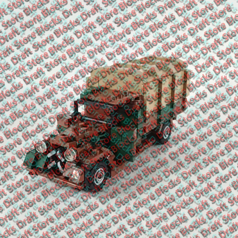 Military Personnel Carrier Model MOC Building Bricks War Equipment Modular Technology Gifts Holiday Assemble Toys Suit QWERT
