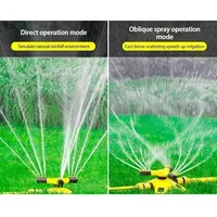 Garden Sprinklers Automatic Watering Grass Lawn Water Saving Irrigation Sprinkler Automatic Rotation 360 Degrees Watering Vortex