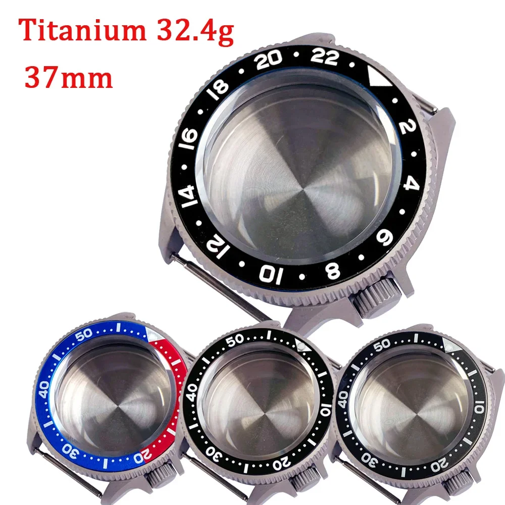 SKX013 Titanium or Steel 3.8 SKX Mod 37mm Watch Case for GMT NH34 NH35 NH36 NH38 ETA 2824 PT5000 ST2130 120clicks Bezel Ceramic