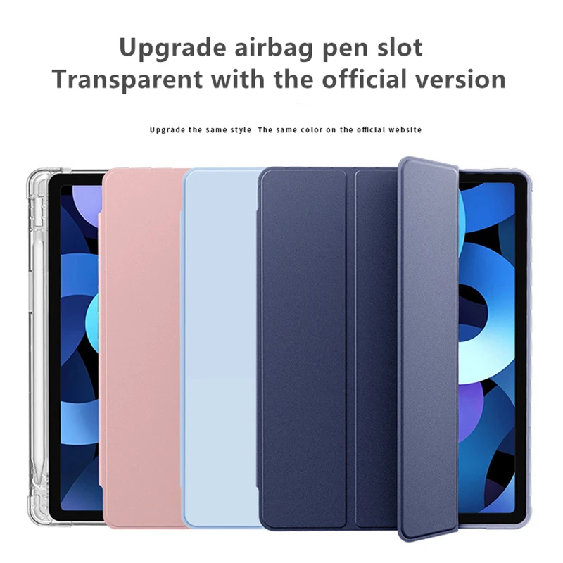 

Мягкий чехол для iPad Air 4, 2020 дюйма, iPad 10,2 9-го 8-го поколения, iPad Pro 11 2020 2021 2022 10th Mini 6 10,5 Air 2 9,7
