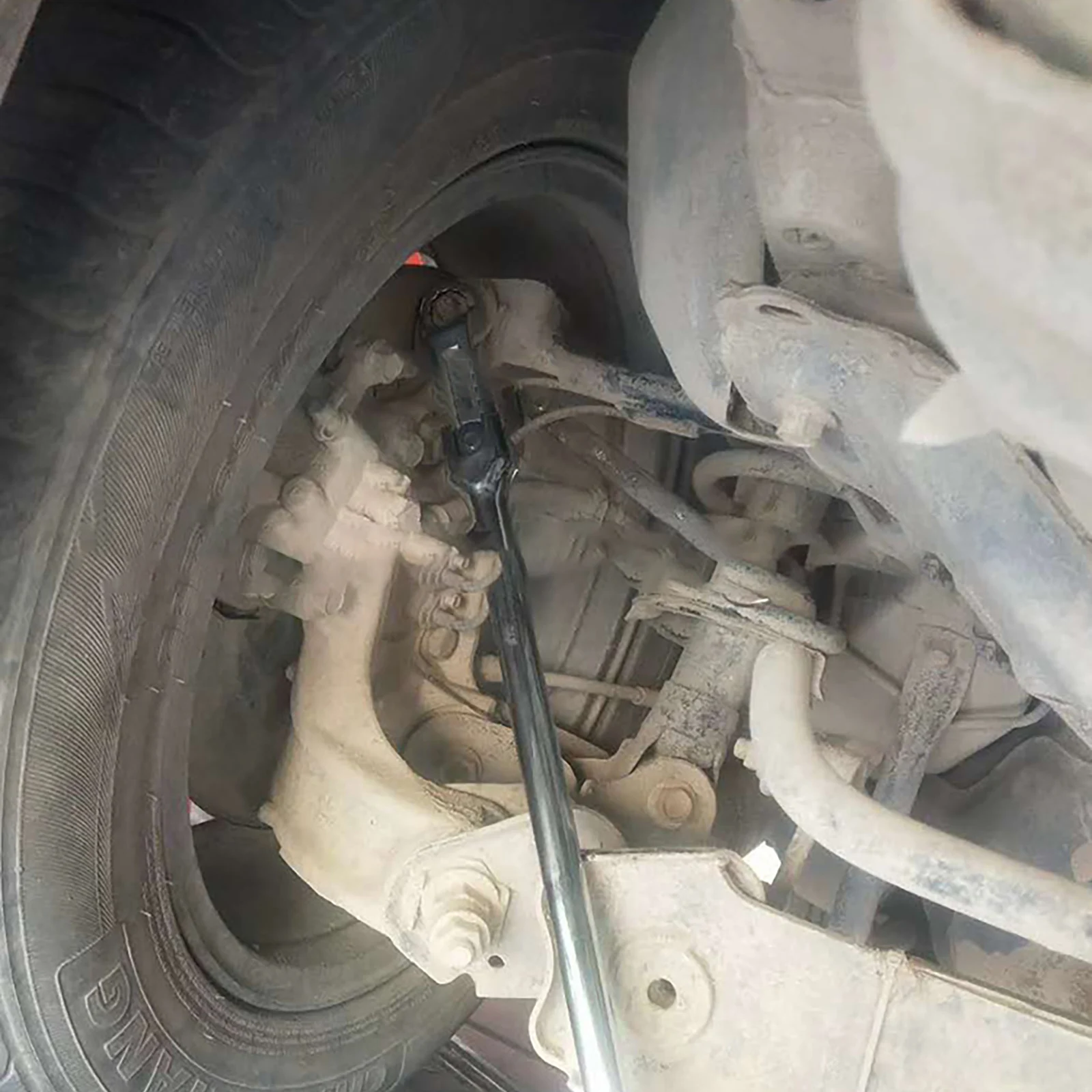 Four Wheel Alignment Wrench Force Bar Activity Head Socket Wrench With Strong Force Lever Steering Handle