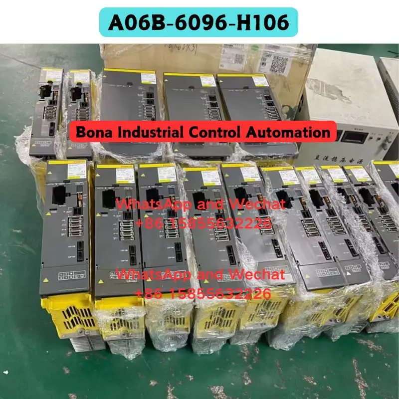 Used A06B-6096-H106 drive Functional test OK Fast delivery
