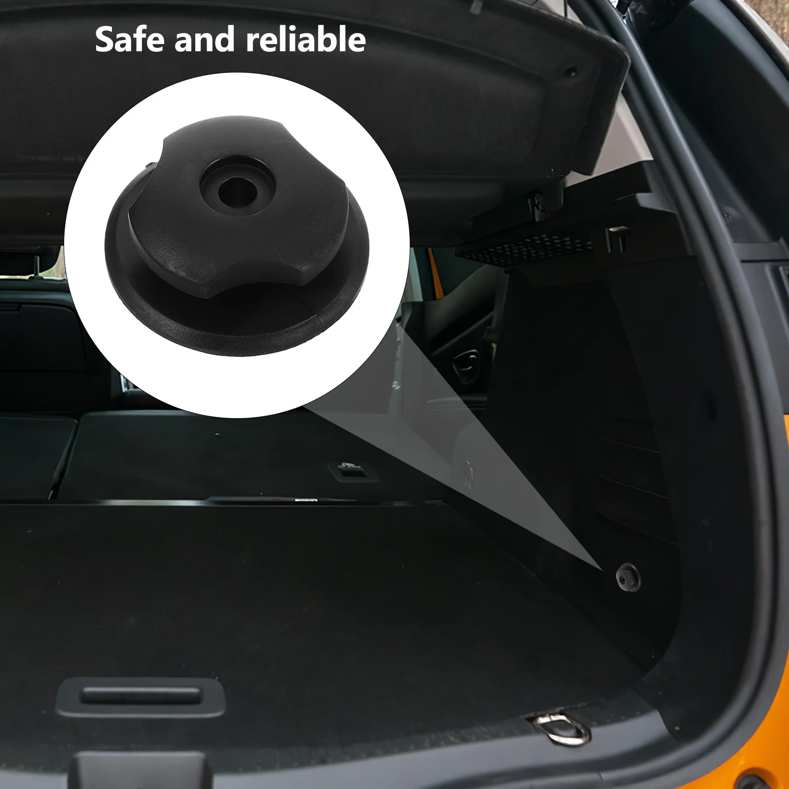 Ganchos de accesorios para maletero, sistema de seguridad de carga fuerte para organización de maletero de coche, equipaje, equipo para colgar comestibles, 4 Uds.